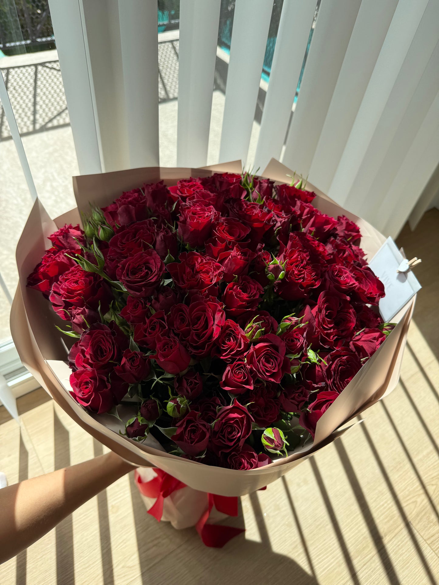 No. 031 Scarlet Kiss Spray Roses
