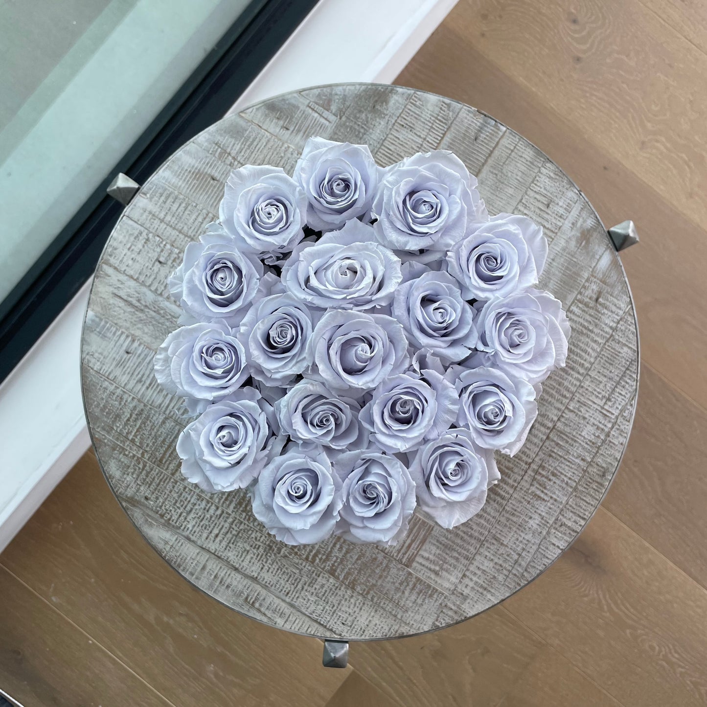 No. 1017 Forever Blue Ice Roses