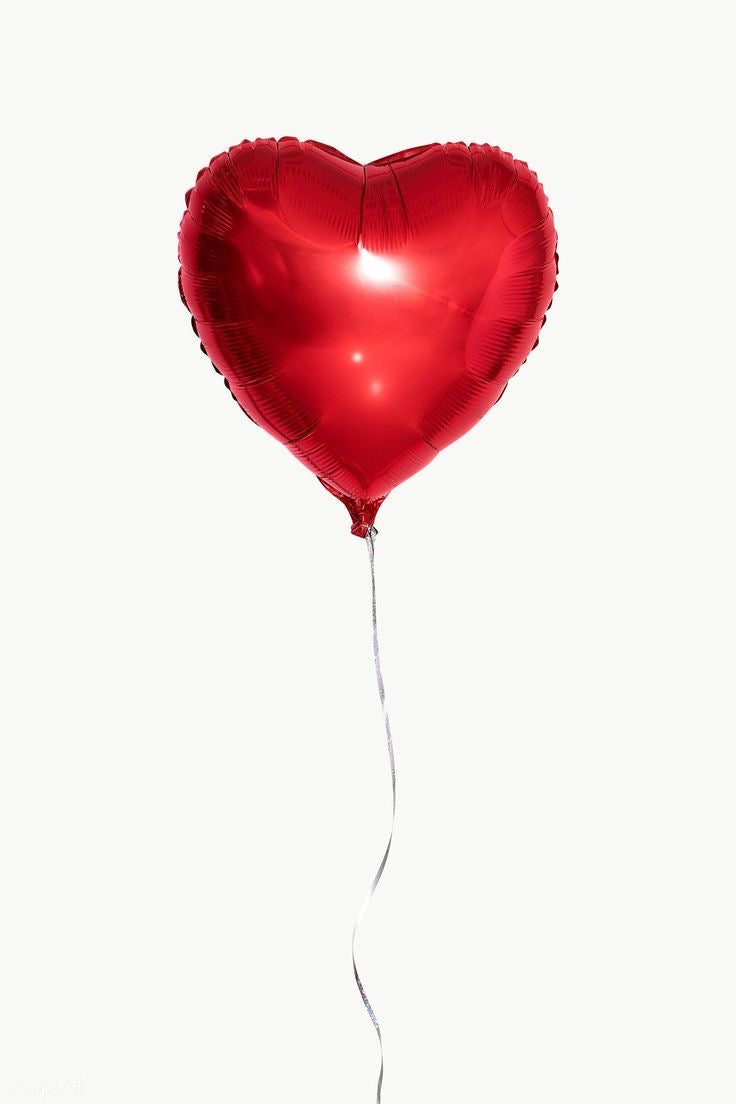 "Red Heart Balloons"